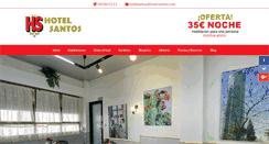 Desktop Screenshot of hotel-santos.com